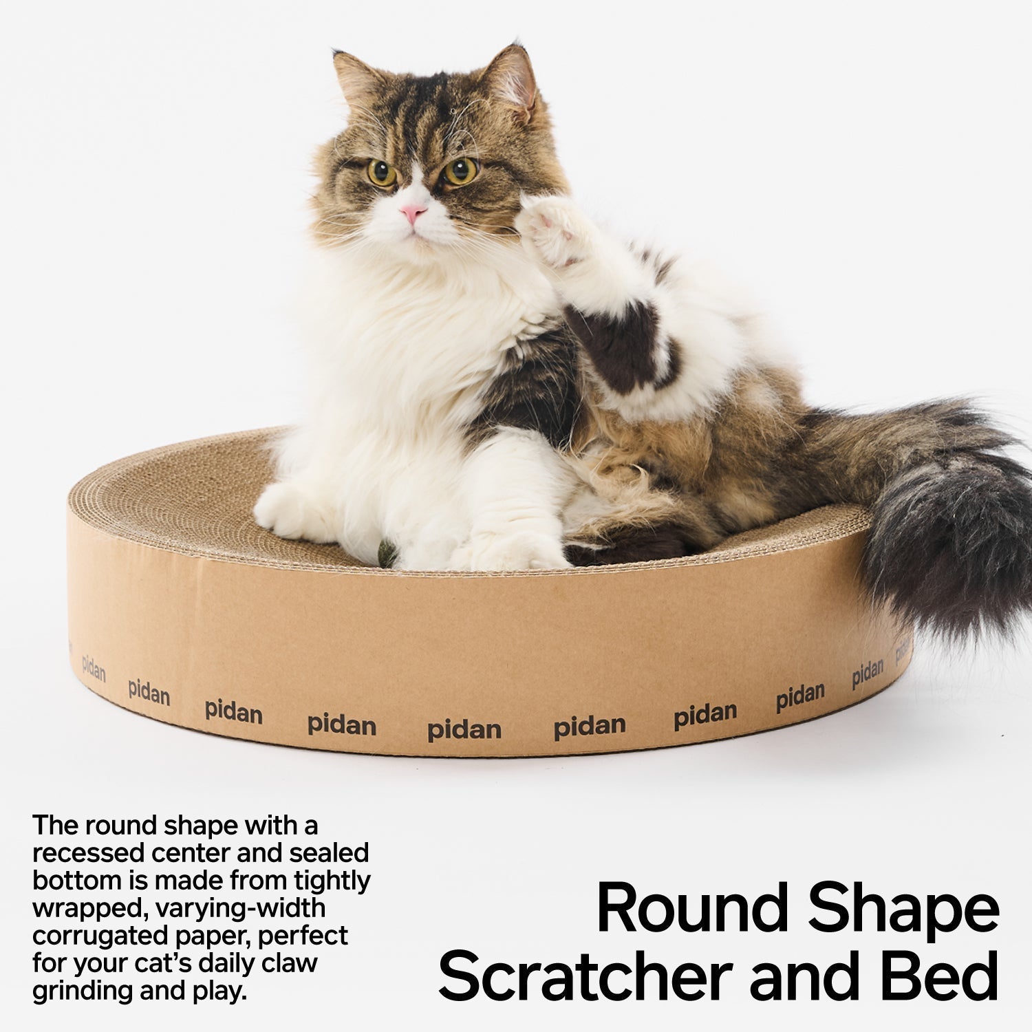 Pidan Cat Scratcher Round Type URBAN PAW PETS