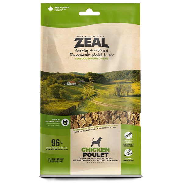 Zeal Air-Dried Chicken Dog Food (Grain-Free) – görsel 4