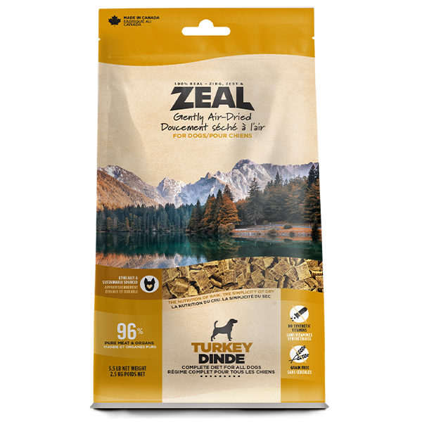 Zeal Air-Dried Turkey Dog Food – görsel 4