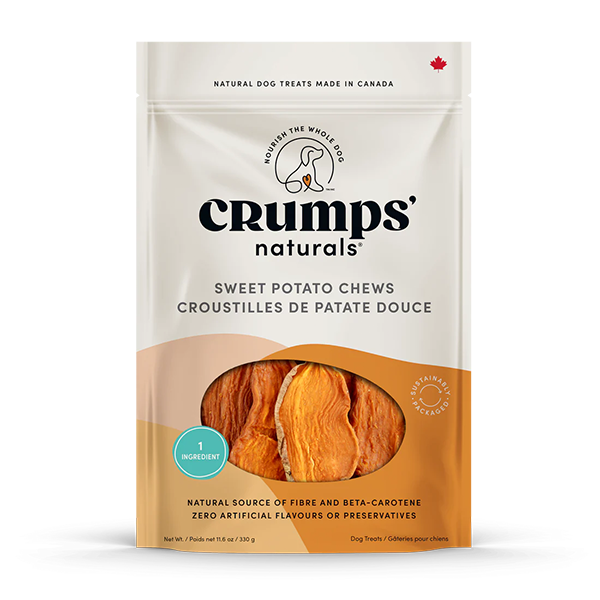 Crumps' Naturals Dog Sweet Potato Chews