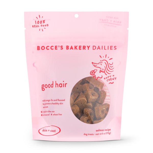 Bocce's Bakery Dog Dailies Good Hair 6 oz URBAN PAW PETS