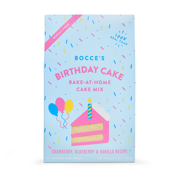 Bocce's Bakery Dog Birthday Cake Mix 9 oz URBAN PAW PETS