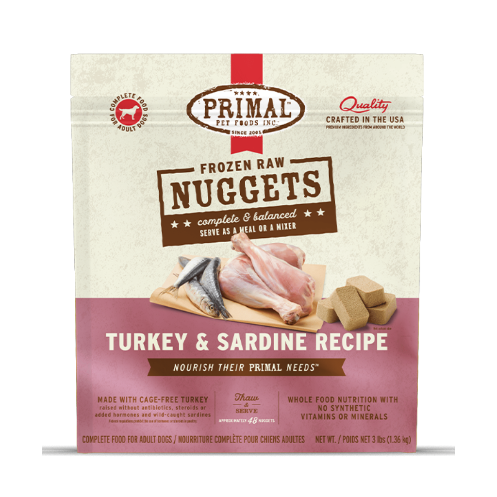 Raw Turkey & Sardine Primal