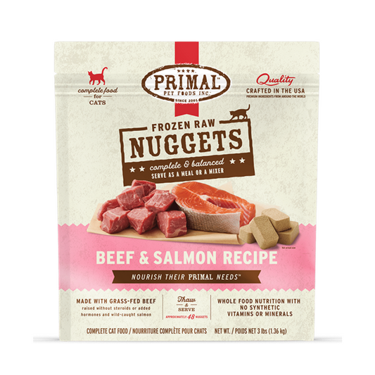 Raw Beef & Salmon Primal