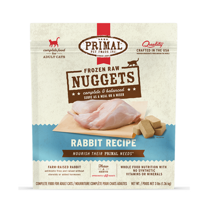 Raw Rabbit for Cats Primal