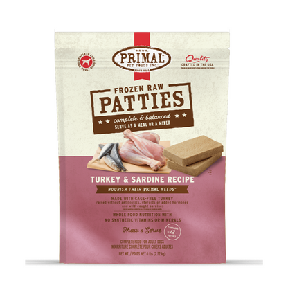 Raw Turkey & Sardine Primal