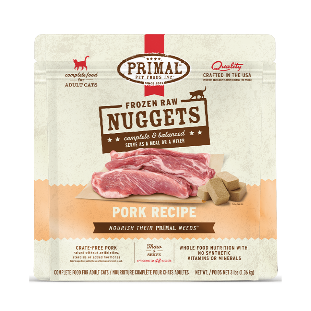Raw Pork for Cats Primal