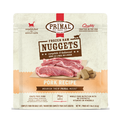 Raw Pork for Cats Primal