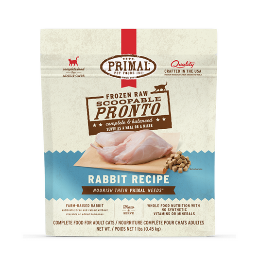 Raw Rabbit for Cats Primal