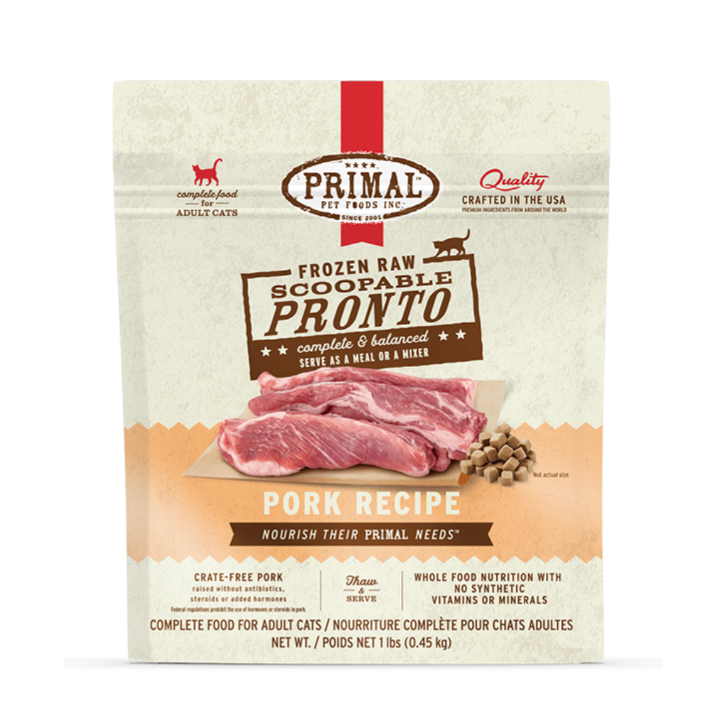Raw Pork for Cats Primal