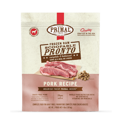 Raw Pork for Dogs Primal