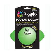 Squeak & Glow Football Spunky Pup