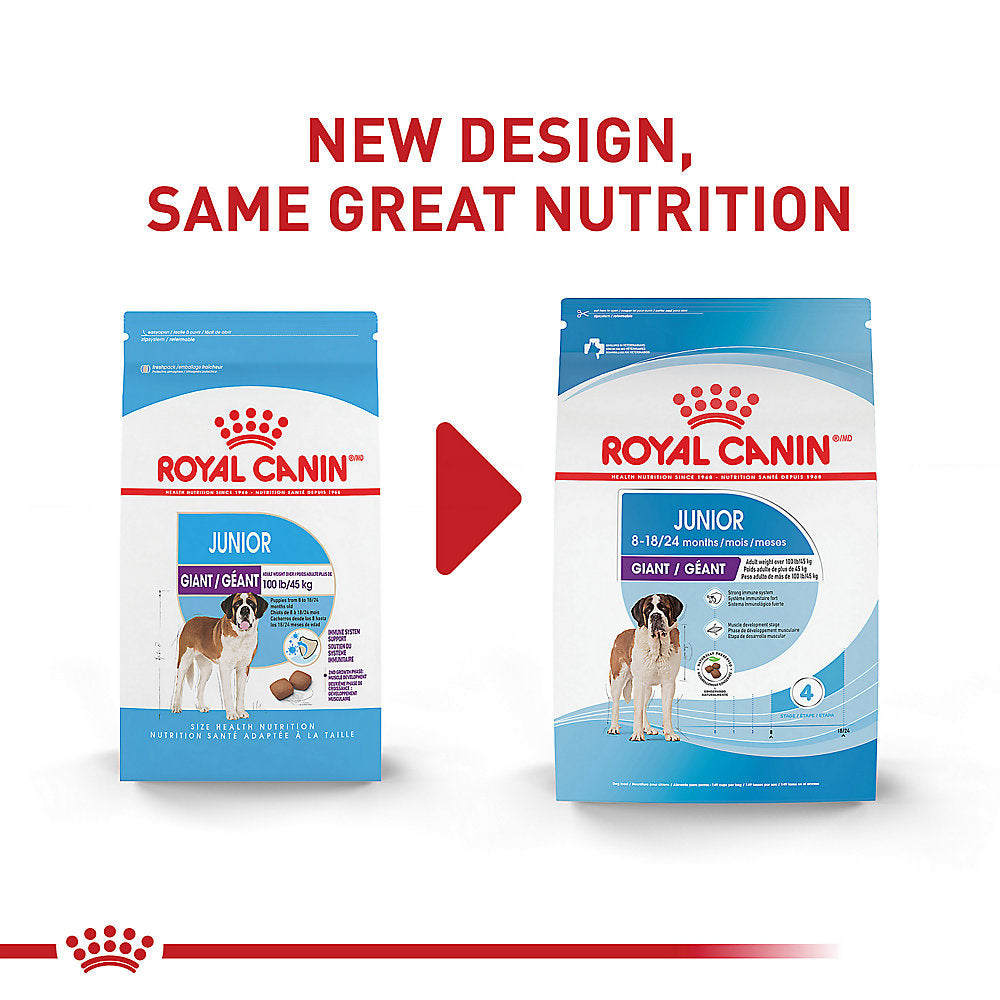 Royal Canin Size Health Nutrition Giant Breed Junior Puppy Dog Dry Food - 30 lb