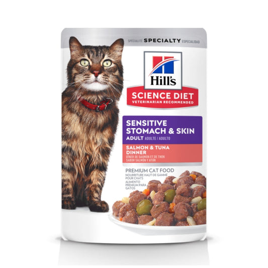 Sensitive Stm&Skn Slm&Tuna Hill's Science Diet