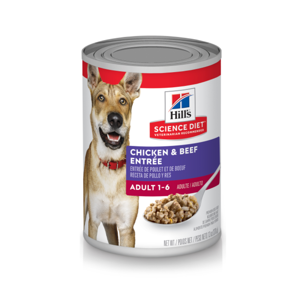 Adult Chicken & Beef Entree Hill's Science Diet
