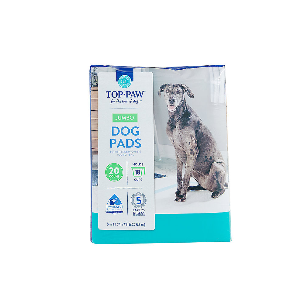 Top Paw® Jumbo Dog Pads - 54"L x 37"W