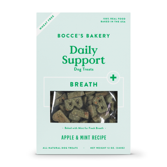 Bocce's Bakery Dog Daily Support Breath Biscuits 12 oz