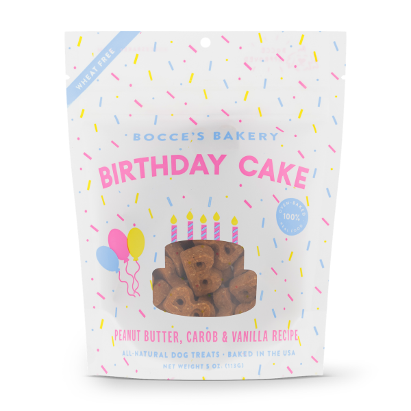 Bocce's Bakery Dog Crunchy Biscuits Birthday Cake Biscuits 5 URBAN PAW PETS
