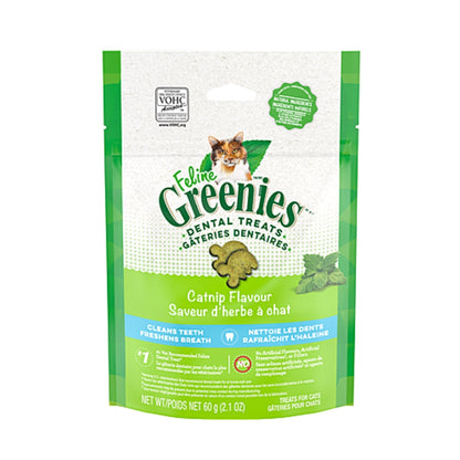 Dental Treats Catnip Greenies