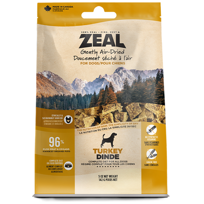 Zeal Air-Dried Turkey Dog Food