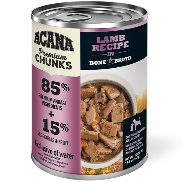 Dog Premium Chunks Lamb in Bone Broth 12/363g +%5 Case Discount URBAN PAW PETS