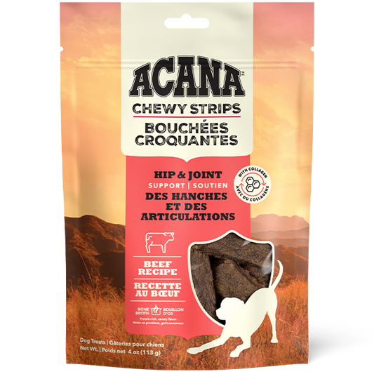 Chewy Strips Beef Hip & Joint Support 113g Acana