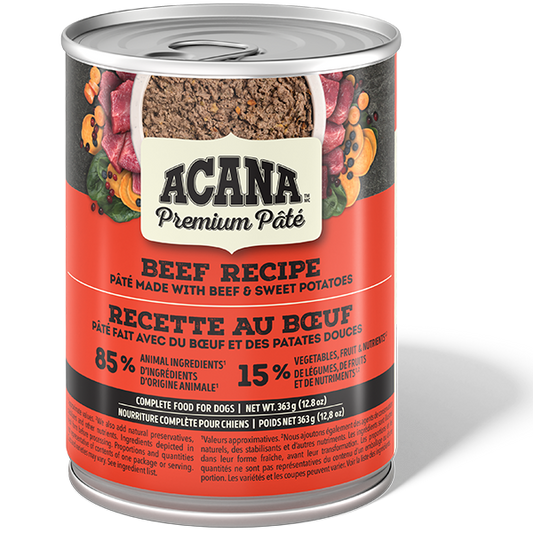 Dog Premium Pate Beef 12/363g +%5 Case Discount URBAN PAW PETS