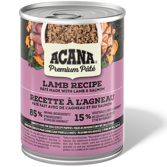 Dog Premium Pate Lamb 12/363g +%5 Case Discount URBAN PAW PETS