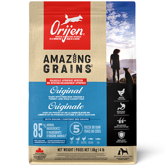 ORIJEN Dog Amazing Grains Original 1.8 kg