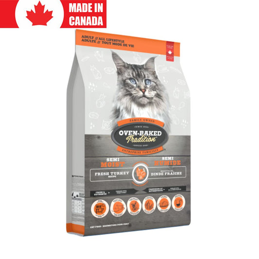 Semi-Moist Turkey Cat Oven-Baked Tradition