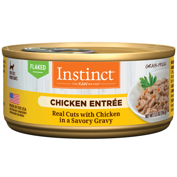 Instinct Cat Flaked GF Chicken Entree 12 X 5.5 oz
