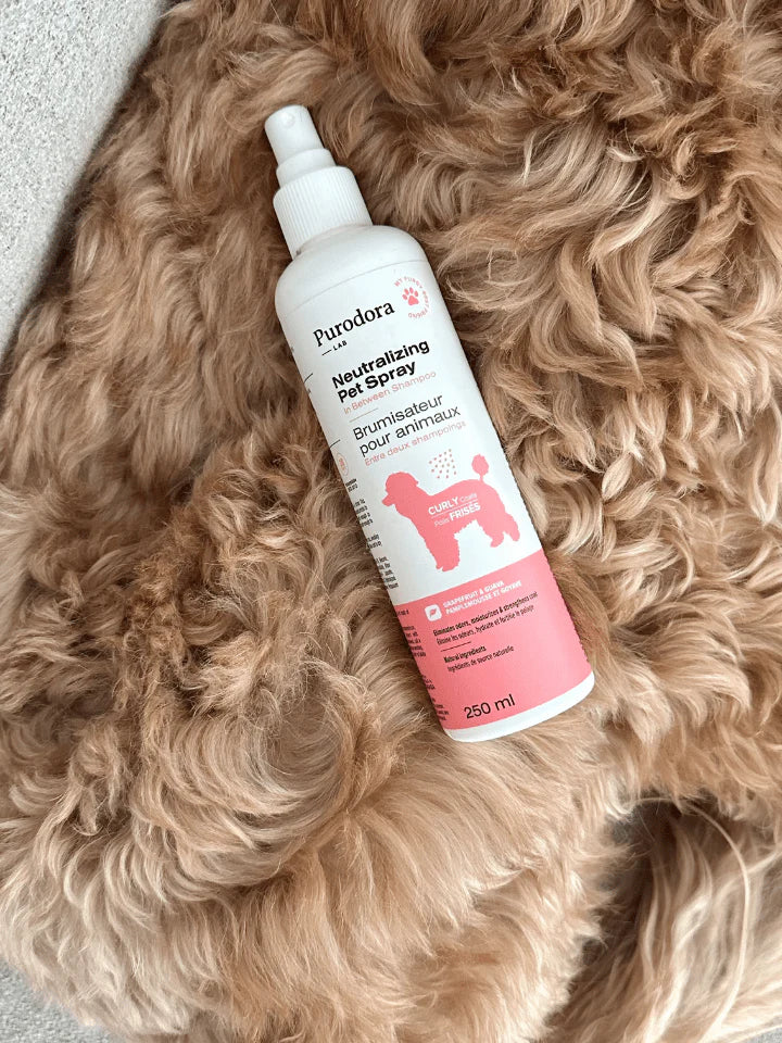 PURODORA Pet Odor Neutralizer for Curly Coats 250ml URBAN PAW PETS