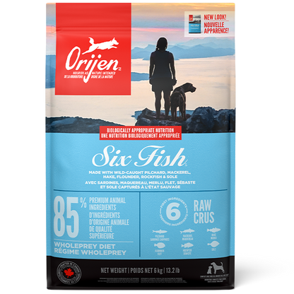 Grain Free Six Fish Dog Orijen