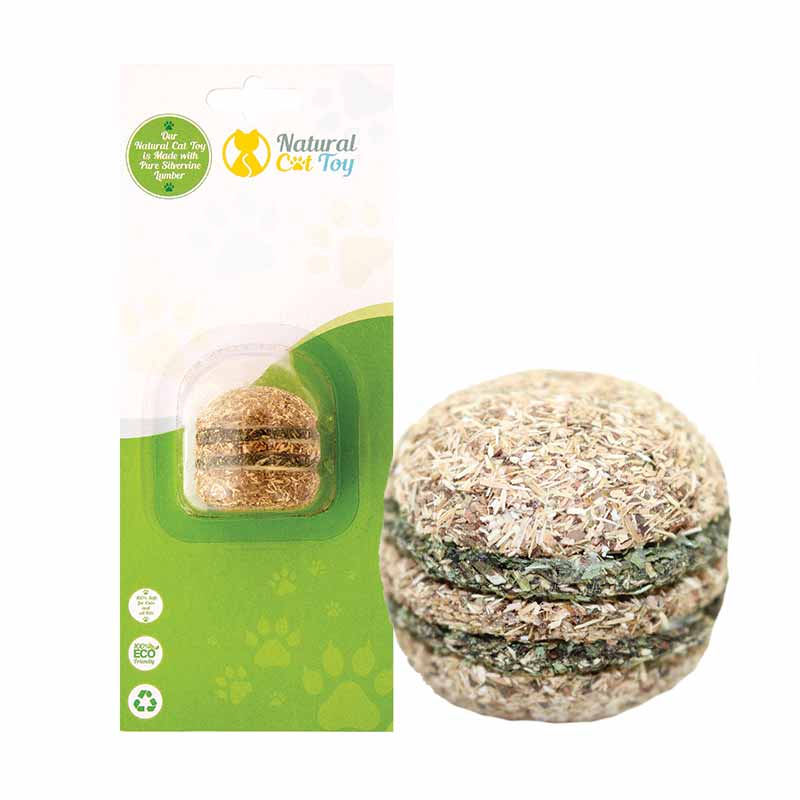 Natural Cat Toys - Silver Vine - Hamburger