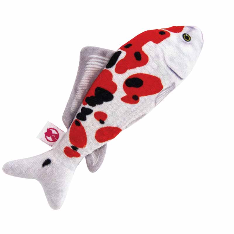 Natural Cat Toys - Silver Vine - Toy - Cuddle - Fish - Japanese Koi - 16 cm