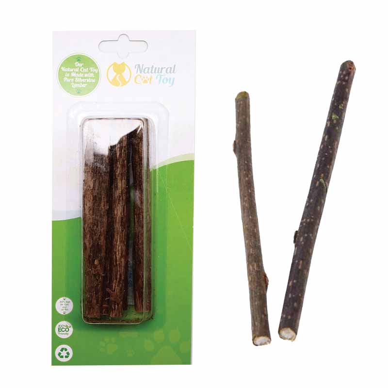 Natural Cat Toys - Silver Vine - Stick