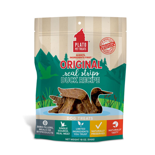 Original Strips Duck Plato Pet Treats