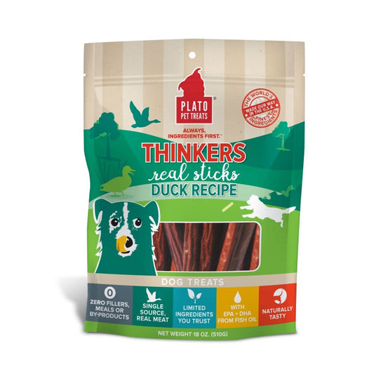 Thinkers Duck Plato Pet Treats