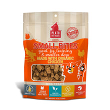 Org Chicken Small Bites Plato Pet Treats