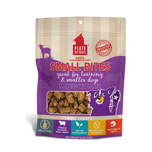 Lamb Small Bites Plato Pet Treats