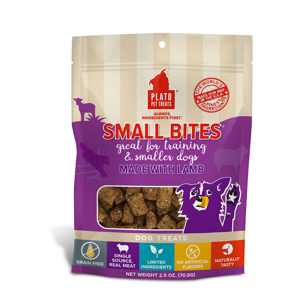 Lamb Small Bites Plato Pet Treats