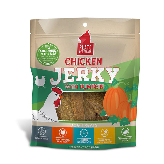 Chicken,Pump w Goat's Milk Plato Pet Treats