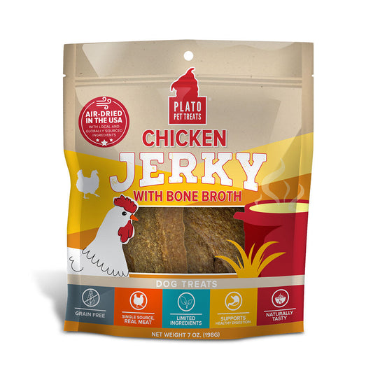 Chicken w Bone Broth Plato Pet Treats