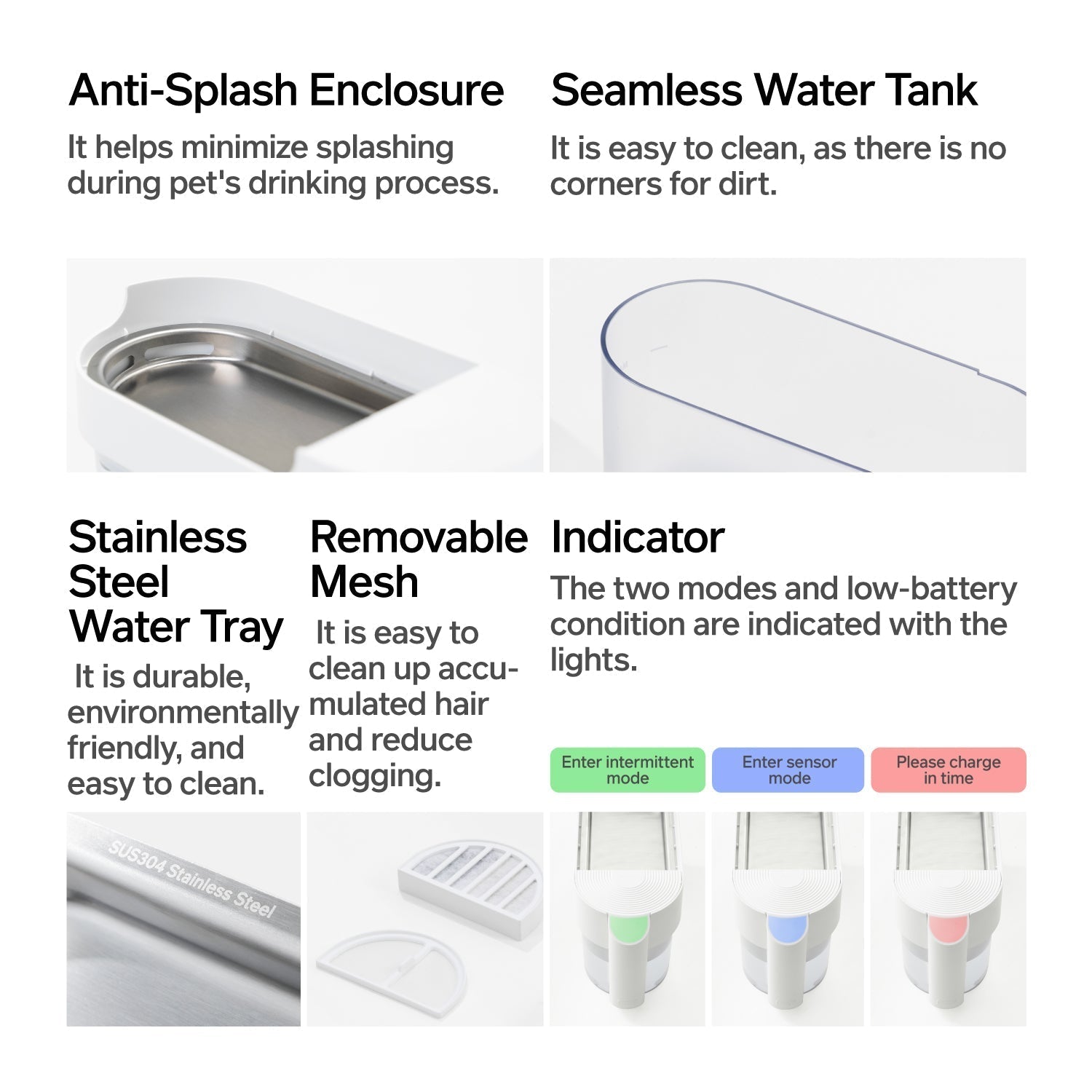 Pidan Cat Water Fountain Wireless Type URBAN PAW PETS