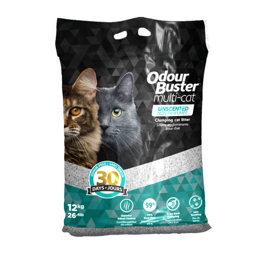 Odour Buster Cat Litter Multi-Cat 12 kg URBAN PAW PETS