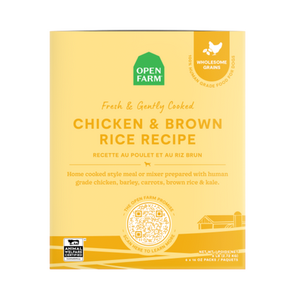 Chicken Gently Cooked & Brown Rice Open Farm