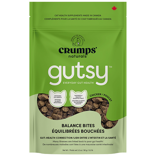 Crumps' Naturals Gutsy Balance Bites Cat Treats – 90 g