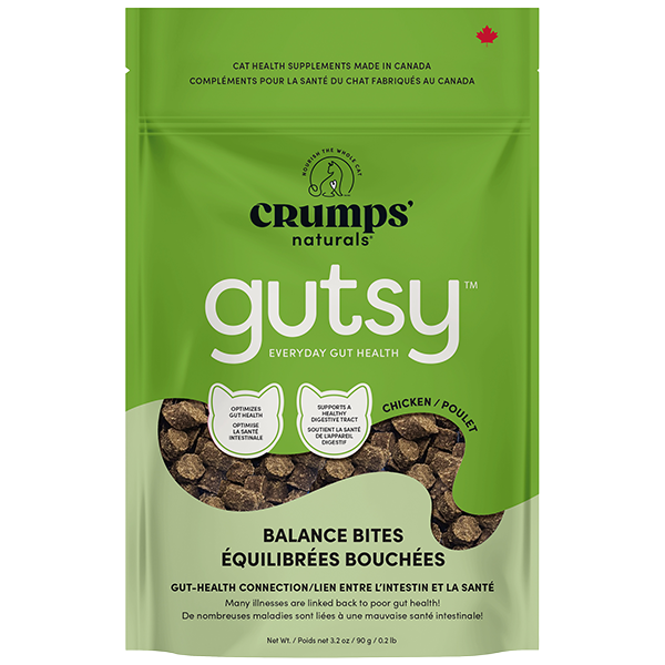 Crumps' Naturals Gutsy Balance Bites Cat Treats – 90 g