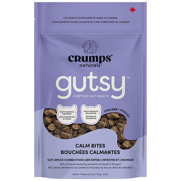 Crumps' Naturals Gutsy Calm Bites Cat Treats – 90 g