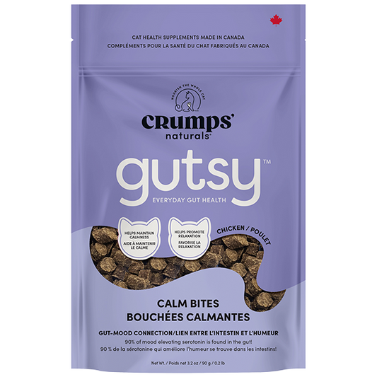 Crumps' Naturals Gutsy Calm Bites Cat Treats – 90 g